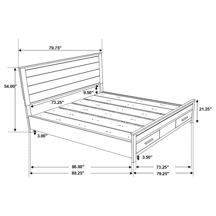 Woodmont 4 & 5 Piece E.King, Queen, & Cal;.King Bedroom Sets - Furniture Land (Milwaukee, WI)