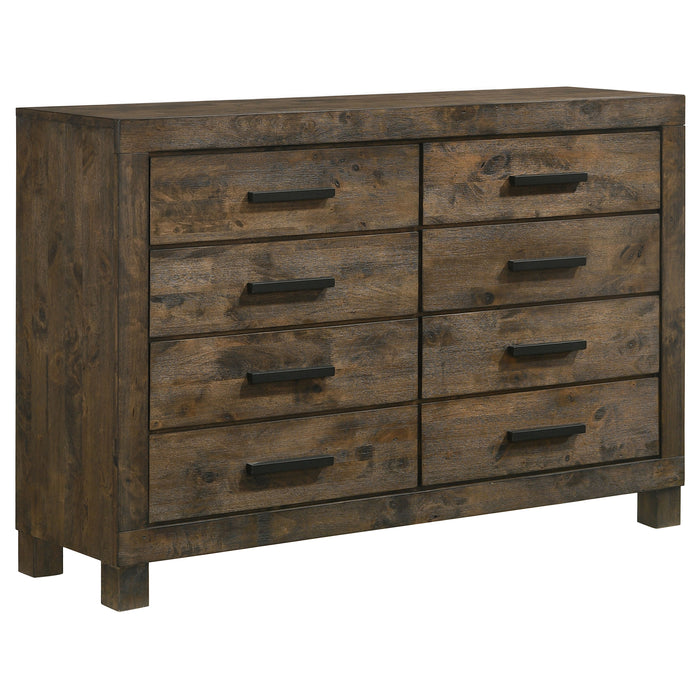 Woodmont 4 & 5 Piece E.King, Queen, & Cal;.King Bedroom Sets - Furniture Land (Milwaukee, WI)