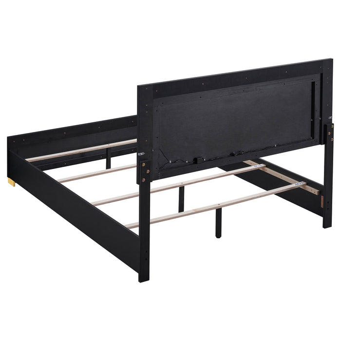 Marceline Beds White & Black Eastren King, Full, Twin, & Queen - Furniture Land (Milwaukee, WI)