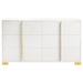 Marceline Bedroom Sets White & Black 4 & 5 Piece - Furniture Land (Milwaukee, WI)
