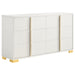Marceline Bedroom Sets White & Black 4 & 5 Piece - Furniture Land (Milwaukee, WI)