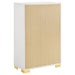 Marceline Bedroom Sets White & Black 4 & 5 Piece - Furniture Land (Milwaukee, WI)