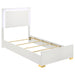 Marceline Beds White & Black Eastren King, Full, Twin, & Queen - Furniture Land (Milwaukee, WI)