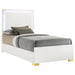 Marceline Beds White & Black Eastren King, Full, Twin, & Queen - Furniture Land (Milwaukee, WI)