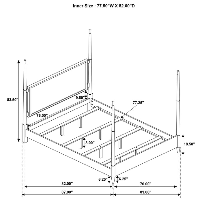 Emberlyn 4 & 5 Piece Bedroom Set - Furniture Land (Milwaukee, WI)