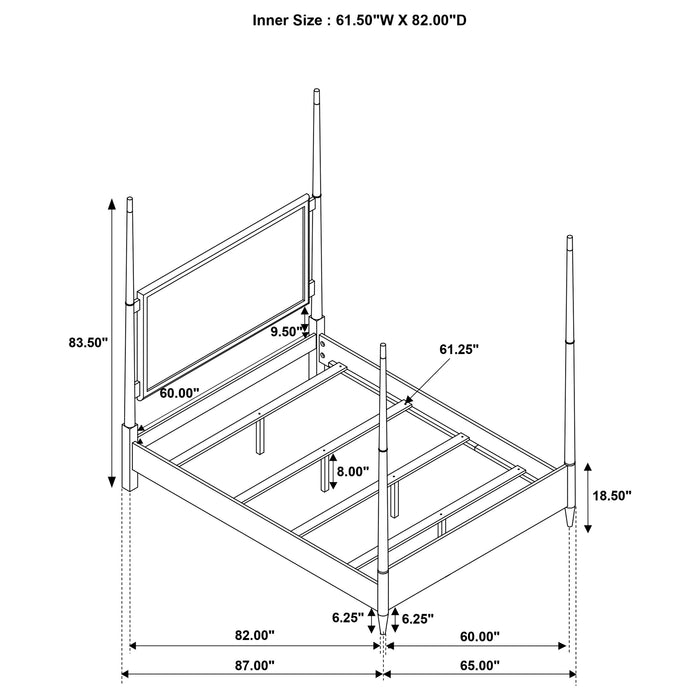 Emberlyn 4 & 5 Piece Bedroom Set - Furniture Land (Milwaukee, WI)