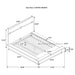 Winslow Bedroom Set Smokey Walnut - Furniture Land (Milwaukee, WI)