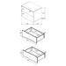 Winslow Bedroom Set Smokey Walnut - Furniture Land (Milwaukee, WI)