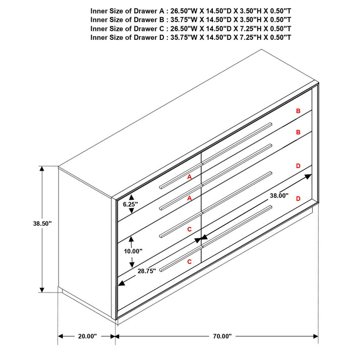 Durango Bedroom Set - Furniture Land (Milwaukee, WI)