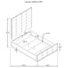 Durango 4 & 5 Piece E.King, Cal.King & Queen Bedroom Set - Furniture Land (Milwaukee, WI)