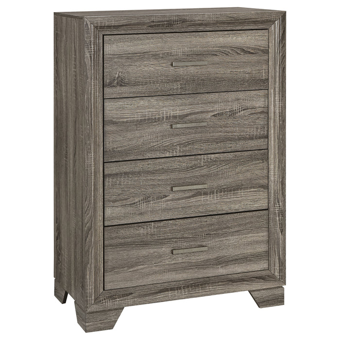 Wright 4 Pc & 5 Pc Bedroom Set - Furniture Land (Milwaukee, WI)