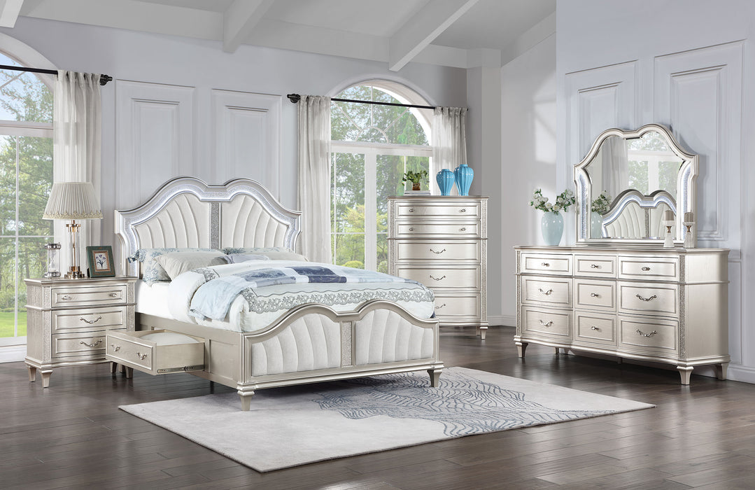 Evangeline 4 & 5 Piece Bedroom Set - Furniture Land (Milwaukee, WI)