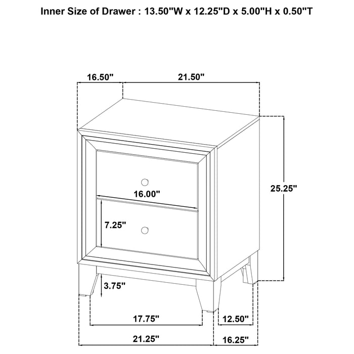 Welsley 4 & 5 PieceBedroom Set - Furniture Land (Milwaukee, WI)
