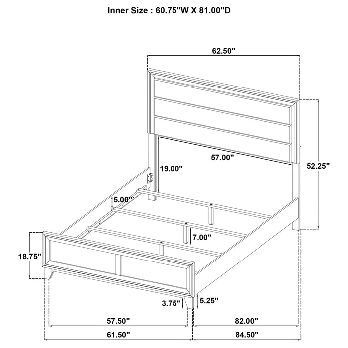 Welsley 4 & 5 PieceBedroom Set - Furniture Land (Milwaukee, WI)
