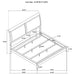 Bexhill California King, E.King, Queen Bed - Furniture Land (Milwaukee, WI)