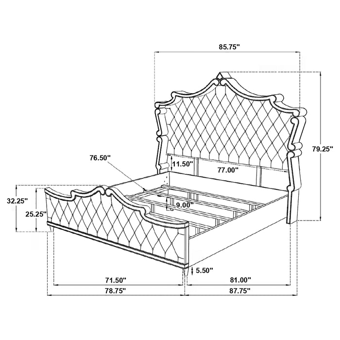 Antonella Beds - Furniture Land (Milwaukee, WI)