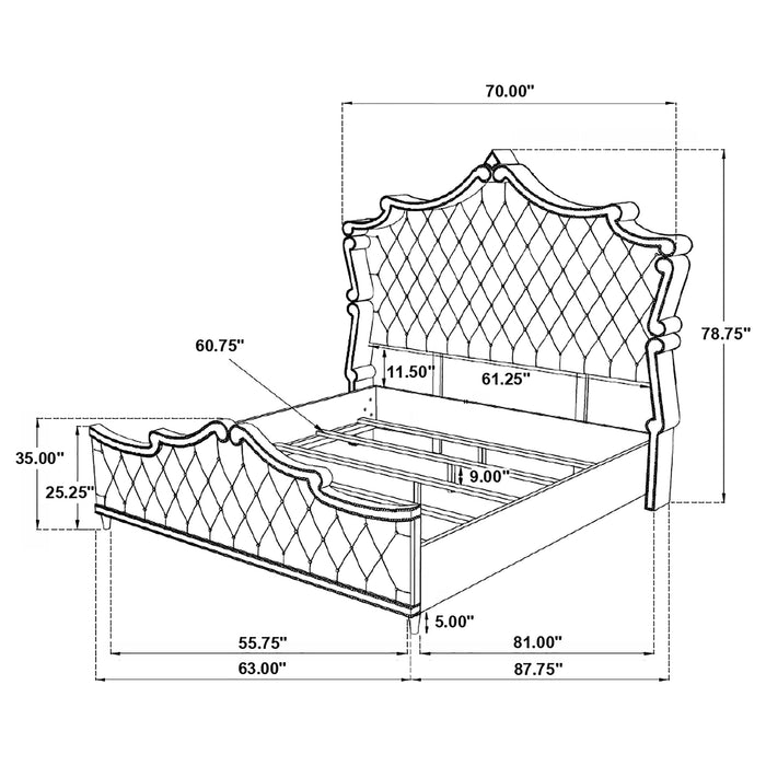 Antonella Beds - Furniture Land (Milwaukee, WI)