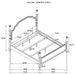 Andover 4 & 5 Piece Bedroom Set King, Queen, & Cal.King - Furniture Land (Milwaukee, WI)