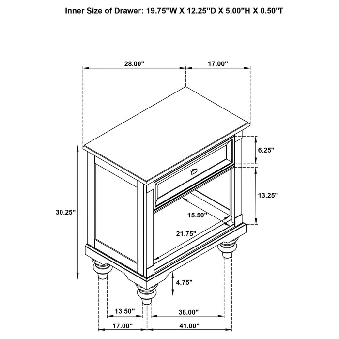 Andover 4 & 5 Piece Bedroom Set King, Queen, & Cal.King - Furniture Land (Milwaukee, WI)