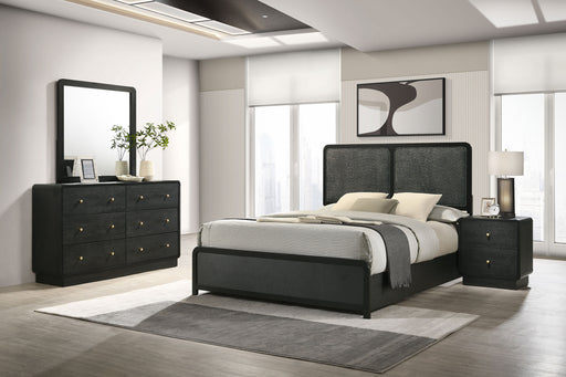 Cavelle 4 & 5 Piece Bedroom Set Queen & E.King - Furniture Land (Milwaukee, WI)