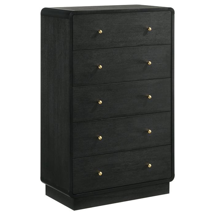 Cavelle 4 & 5 Piece Bedroom Set Queen & E.King - Furniture Land (Milwaukee, WI)
