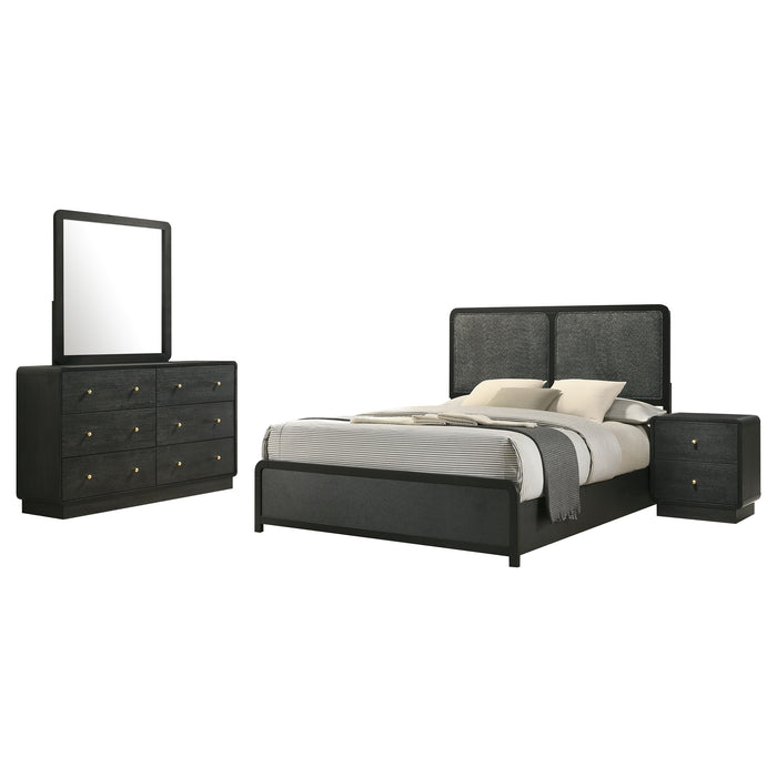 Cavelle 4 & 5 Piece Bedroom Set Queen & E.King - Furniture Land (Milwaukee, WI)
