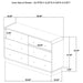 Cavelle 4 & 5 Piece Bedroom Set Queen & E.King - Furniture Land (Milwaukee, WI)