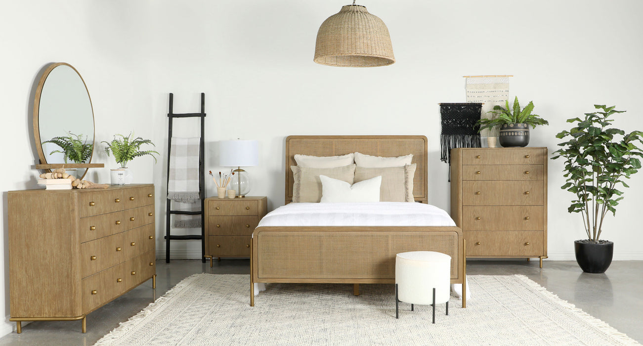 Arini Bedroom Set Beige - Furniture Land (Milwaukee, WI)