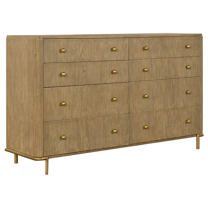 Arini Bedroom Set Beige - Furniture Land (Milwaukee, WI)