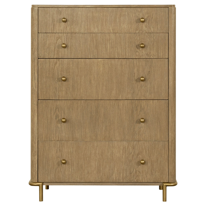 Arini Bedroom Set Beige - Furniture Land (Milwaukee, WI)
