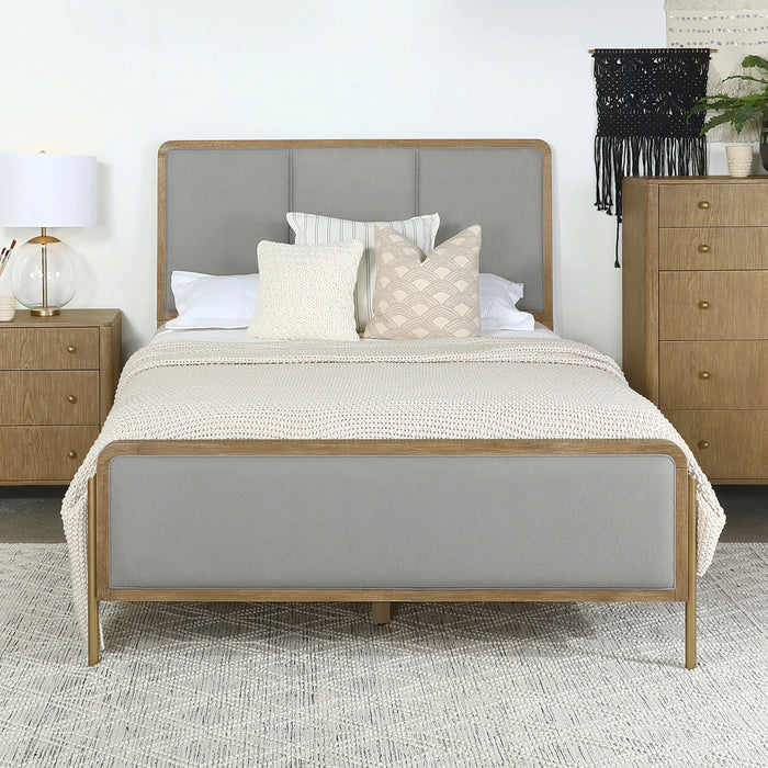 Arini Upholstered Panel Bed - Furniture Land (Milwaukee, WI)