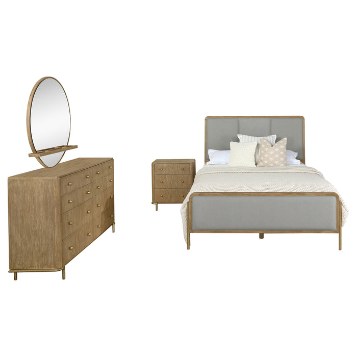 Arini 5 Pc Bedroom Sets Beige - Furniture Land (Milwaukee, WI)