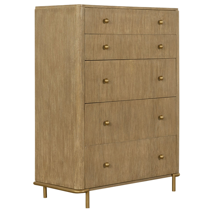 Arini Bedroom Set Beige - Furniture Land (Milwaukee, WI)