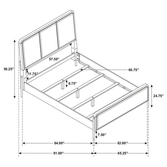 Arini Bedroom Set Beige - Furniture Land (Milwaukee, WI)