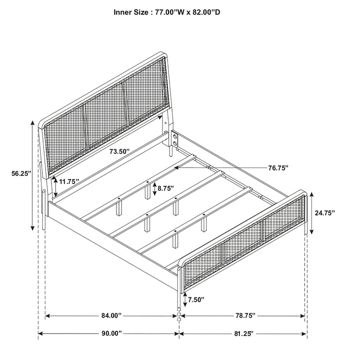 Arini 4 & 5 Piece Bedroom Set King & Queen - Furniture Land (Milwaukee, WI)