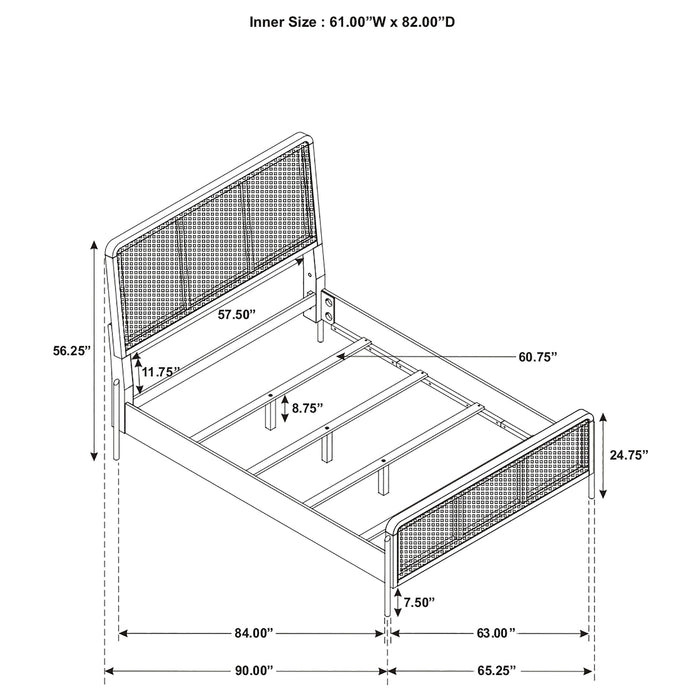 Arini 4 & 5 Piece Bedroom Set King & Queen - Furniture Land (Milwaukee, WI)