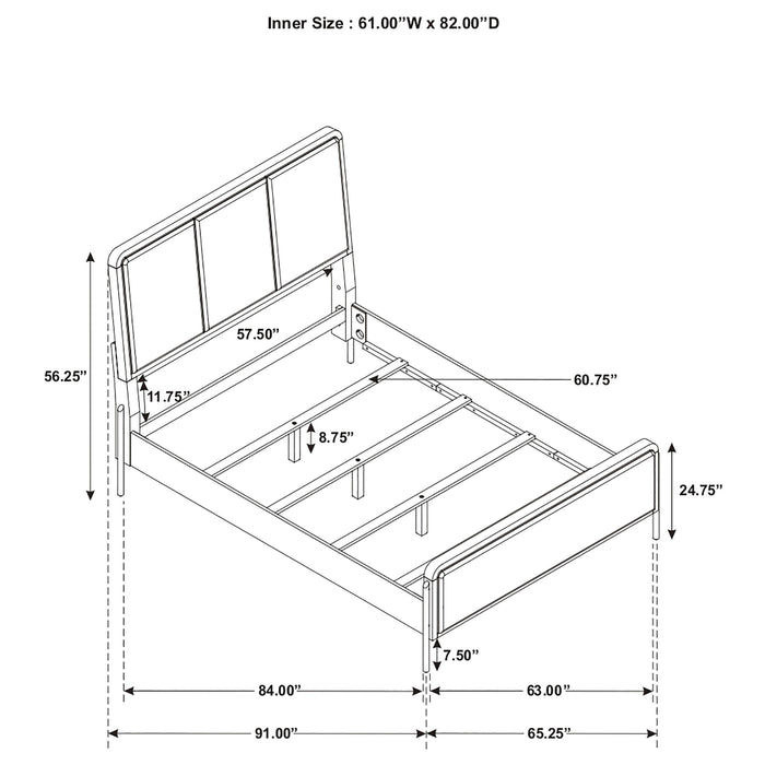Arini 4 & 5 Piece Bedroom Set King & Queen - Furniture Land (Milwaukee, WI)