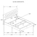 Kendall 4 & 5 Piece Bedroom Sets - Furniture Land (Milwaukee, WI)