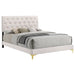 Kendall Panel Bed E.King, & Queen Black & White - Furniture Land (Milwaukee, WI)