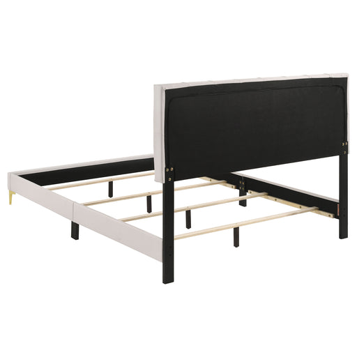 Kendall Panel Bed White - Furniture Land (Milwaukee, WI)