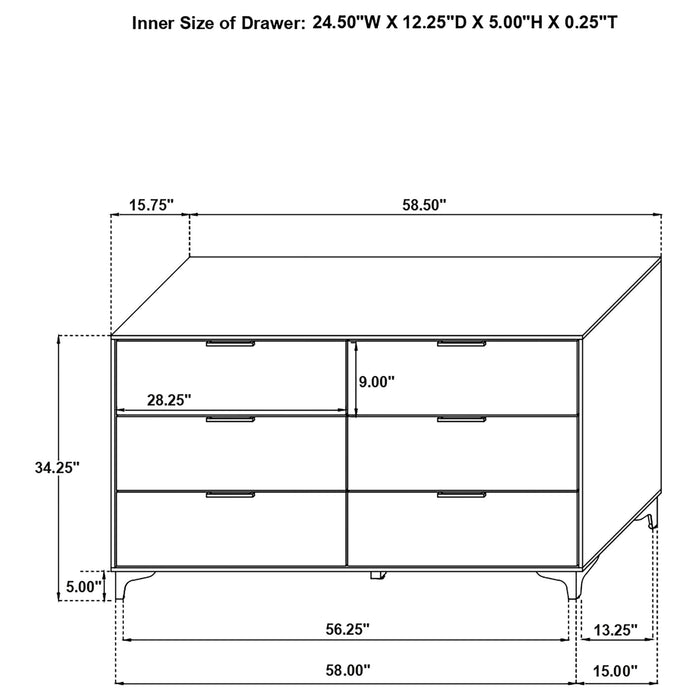 Kendall 4 & 5 Piece Bedroom Sets - Furniture Land (Milwaukee, WI)