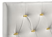 Kendall Panel Bed E.King, & Queen Black & White - Furniture Land (Milwaukee, WI)
