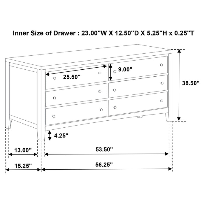 Wilkes 4 & 5 Piece E.King, Queen, Twin, & Full Bedroom Set - Furniture Land (Milwaukee, WI)