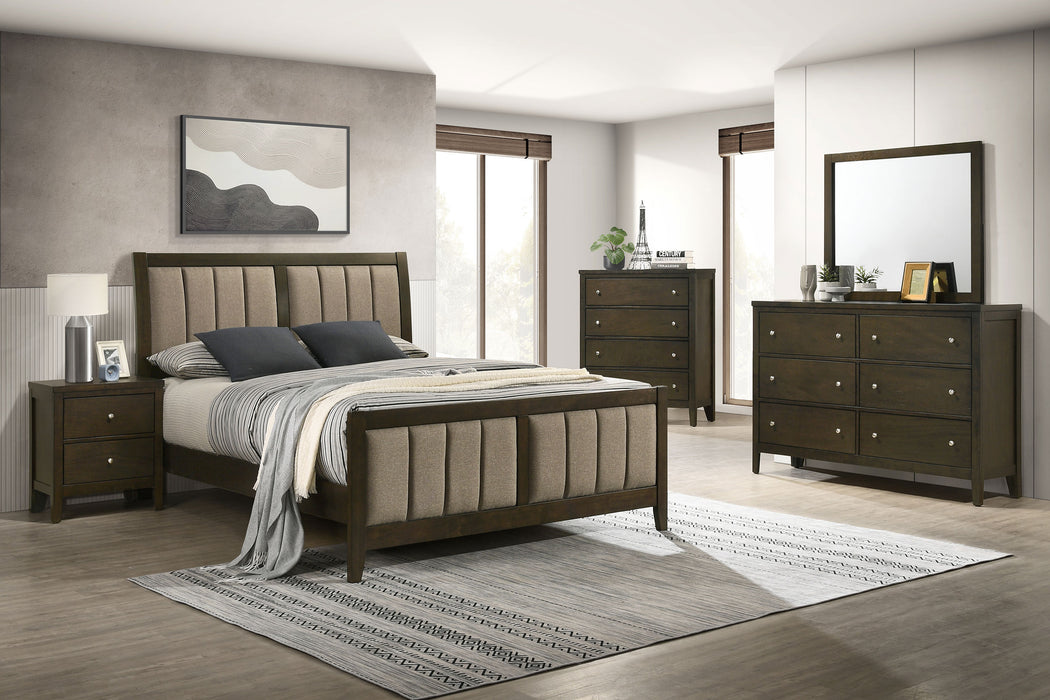 Wilkes 4 & 5 Piece E.King, Queen, Twin, & Full Bedroom Set - Furniture Land (Milwaukee, WI)