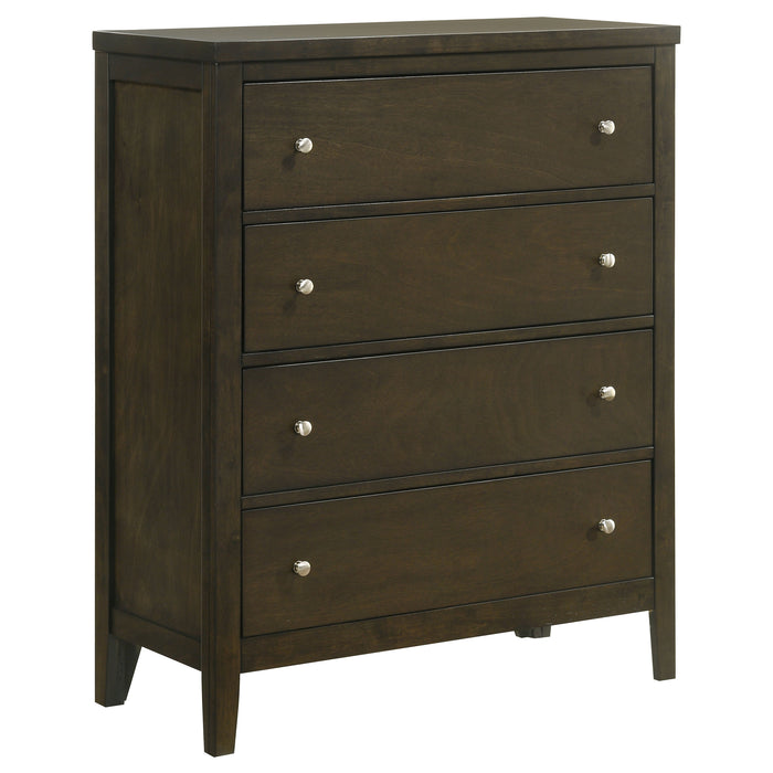 Wilkes 4 & 5 Piece E.King, Queen, Twin, & Full Bedroom Set - Furniture Land (Milwaukee, WI)