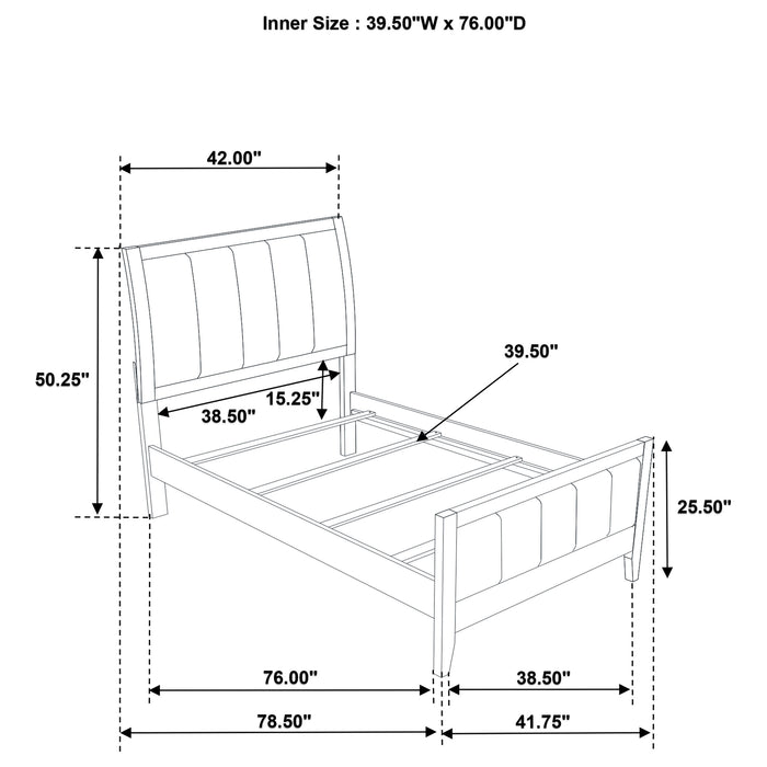 Wilkes 4 & 5 Piece E.King, Queen, Twin, & Full Bedroom Set - Furniture Land (Milwaukee, WI)