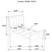 Wilkes 4 & 5 Piece E.King, Queen, Twin, & Full Bedroom Set - Furniture Land (Milwaukee, WI)