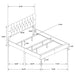 Kendall Upholstered Panel Bed - Furniture Land (Milwaukee, WI)