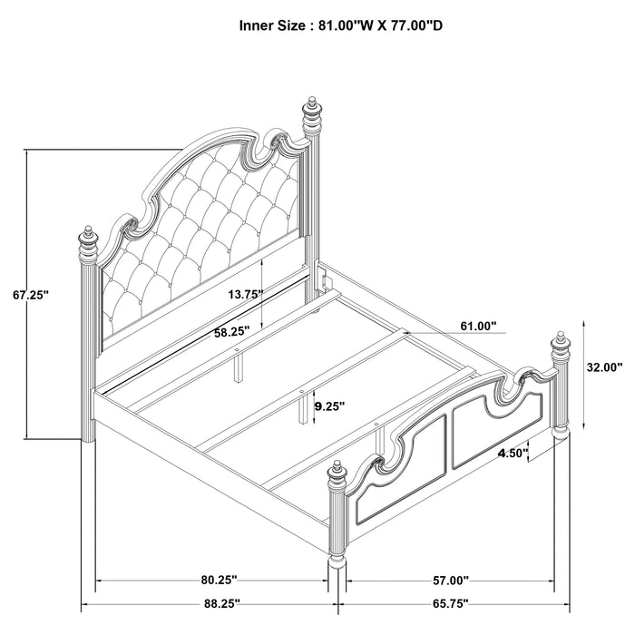 Celina Eastern King & Queen Bed - Furniture Land (Milwaukee, WI)