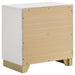 Caraway 4 Pc & Pc E.King, Cal.King, & Queen Bedroom Set Black & White - Furniture Land (Milwaukee, WI)